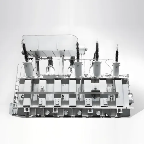 This is an image about 220kv oil-immersed transformer